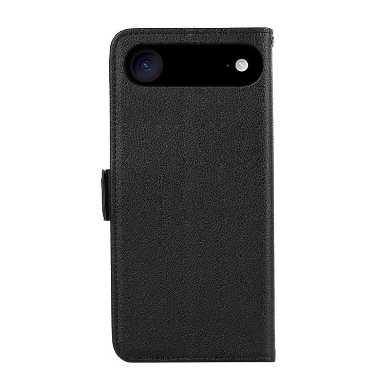 For iPhone 17 Air ABEEL Side-Magnetic Litchi Pattern Leather RFID Phone Case(Black) - free shipping - PMc TechLife - Order now!