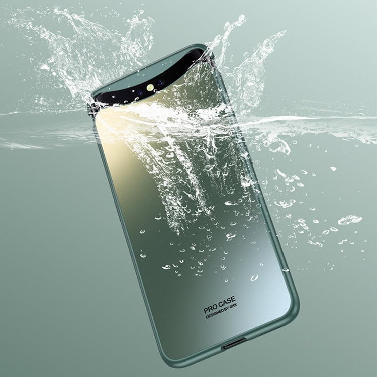 For OPPO Find X GKK AG Craft Skin Feel Magnetic Combination Full Coverage Phone Case(Black) - free shipping - PMC Jewellery - Order now!