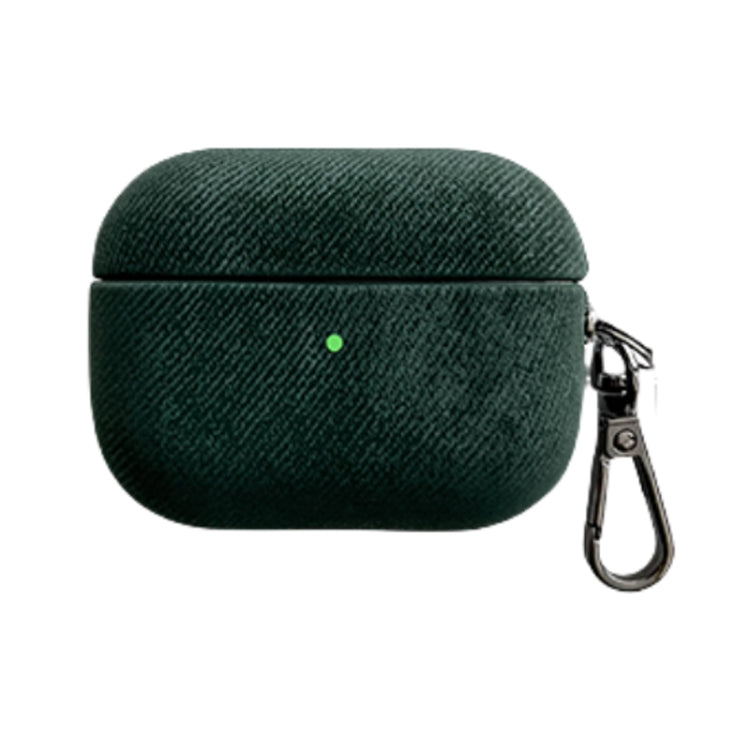 For AirPods 3 Suede Earphone Protective Case(Green) - For AirPods 3 by PMC Jewellery | Online Shopping South Africa | PMC Jewellery | Buy Now Pay Later Mobicred