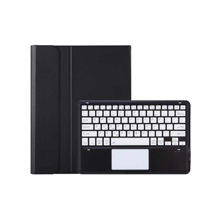 For Xiaomi Pad 6S Pro 12.4 Lambskin Texture Detachable Bluetooth Keyboard Leather Case with Touchpad(Black White) - Others Keyboard by PMC TechLife | Online Shopping South Africa | PMC TechLife