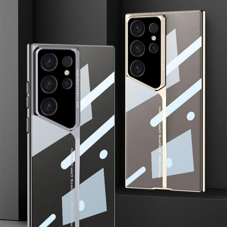 For Samsung Galaxy S24 Ultra 5G GKK Blade Phantom Electroplating Phone Case(Black) - free shipping - PMC Jewellery - Order now!