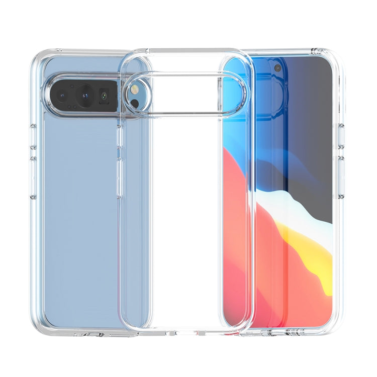 For Google Pixel 9 Pro XL Terminator Style Shockproof Phone Case(Transparent) - Google Cases by PMC TechLife | Online Shopping South Africa | PMC TechLife | Buy Now Pay Later Mobicred