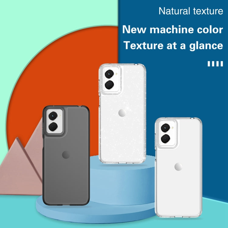 For Motorola Moto G Power 5G 2024 Terminator Style Shockproof Phone Case(Transparent) - Motorola Cases by PMC Jewellery | Online Shopping South Africa | PMC Jewellery | Buy Now Pay Later Mobicred