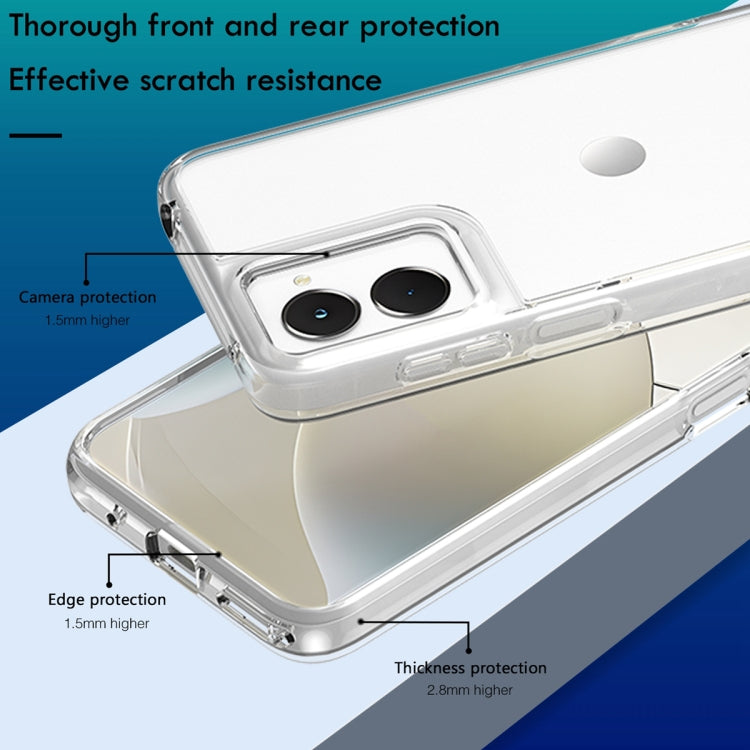 For Motorola Moto G Power 5G 2024 Terminator Style Shockproof Phone Case(Transparent) - Motorola Cases by PMC Jewellery | Online Shopping South Africa | PMC Jewellery | Buy Now Pay Later Mobicred