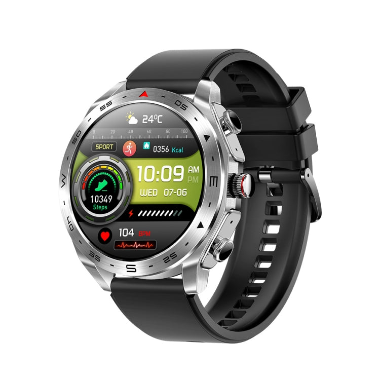 LEMFO T95 1.52 inch IPS Screen 2 in 1 Bluetooth Earphone Smart Watch Support Health Monitoring(Silver) - free shipping - PMC TechLife - Order now!