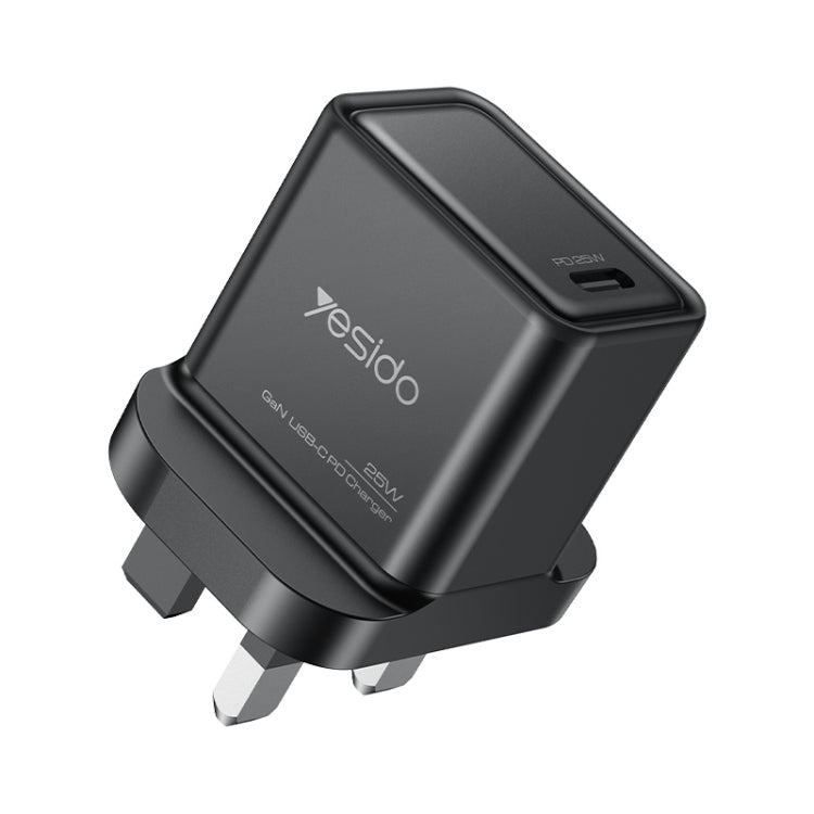 Yesido YC81 PD 25W USB-C/Type-C Interface GaN Fast Charging Charger(UK Plug) - free shipping - PMC TechLife - Order now!
