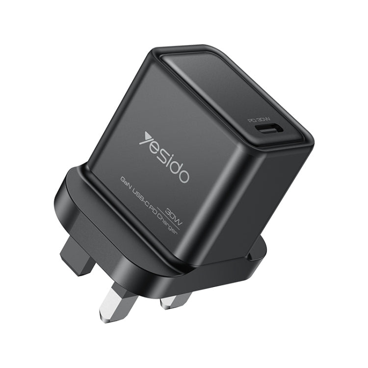 Yesido YC82 PD 30W USB-C/Type-C Interface GaN Fast Charging Charger(UK Plug) - USB Charger by Yesido | Online Shopping South Africa | PMC TechLife | Buy Now Pay Later Mobicred
