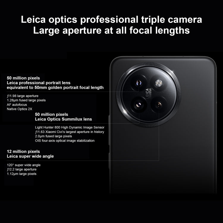 Xiaomi Civi 4 Pro, 12GB+512GB,  6.55 inch Xiaomi HyperOS Snapdragon 8s Gen 3 Octa Core 4nm up to 3.0GHz, NFC, Network: 5G(Pink) - free shipping - PMc TechLife - Order now!