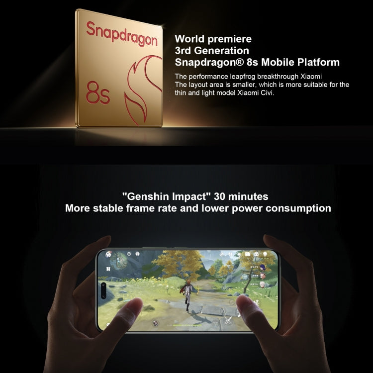 Xiaomi Civi 4 Pro, 12GB+256GB,  6.55 inch Xiaomi HyperOS Snapdragon 8s Gen 3 Octa Core 4nm up to 3.0GHz, NFC, Network: 5G(Pink) - free shipping - PMC Jewellery - Order now!