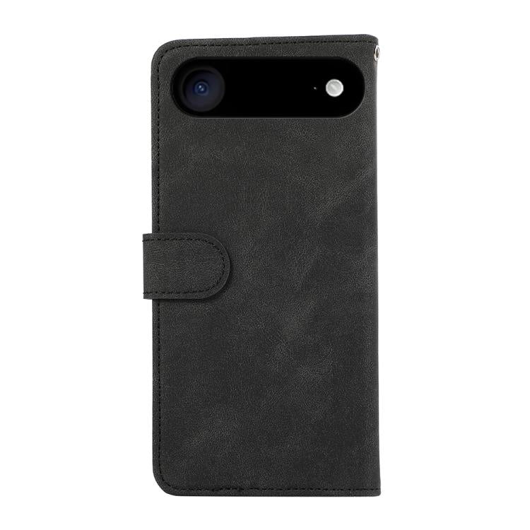 For iPhone 17 Air ABEEL Color Block Magnetic RFID Leather Phone Case(Black-Green) - free shipping - PMc TechLife - Order now!