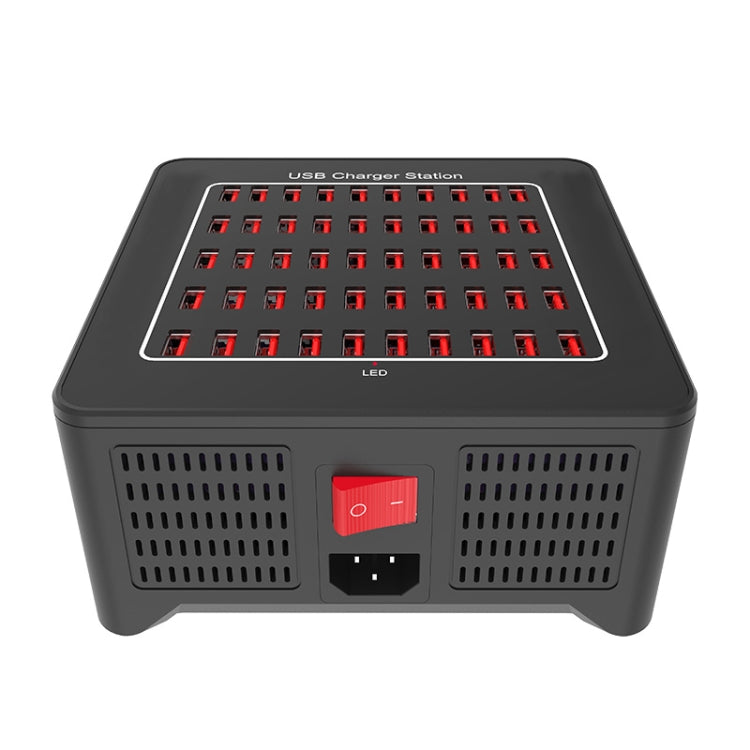 YFY-A77 250W 50 Ports USB Smart Charging Station(EU Plug) - Multifunction Charger by PMC Jewellery | Online Shopping South Africa | PMC Jewellery | Buy Now Pay Later Mobicred