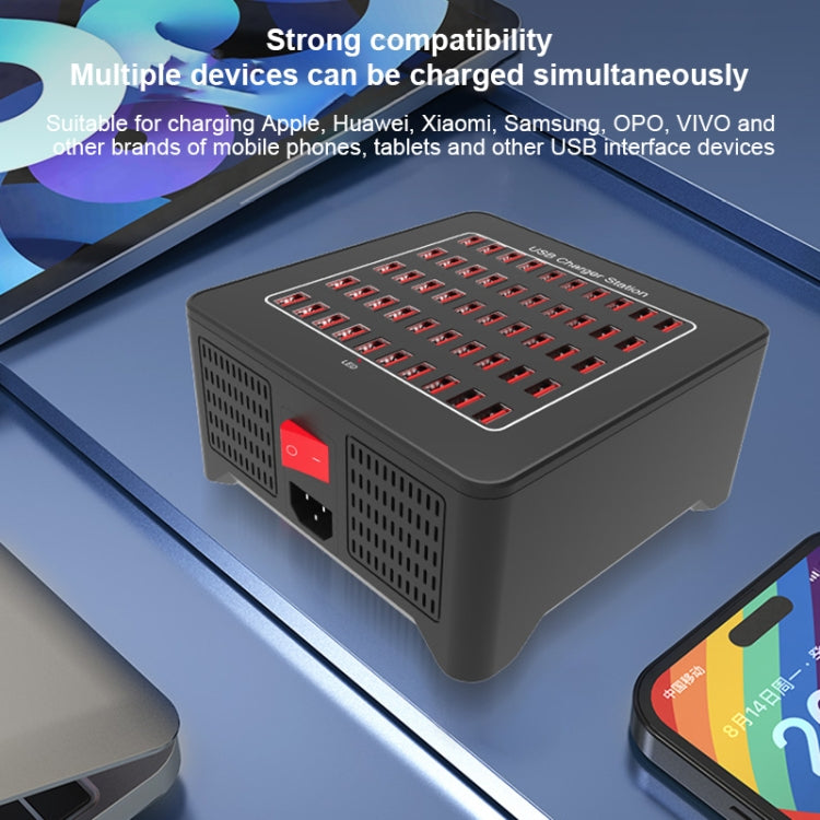 YFY-A77 250W 50 Ports USB Smart Charging Station(AU Plug) - free shipping - PMC Jewellery - Order now!