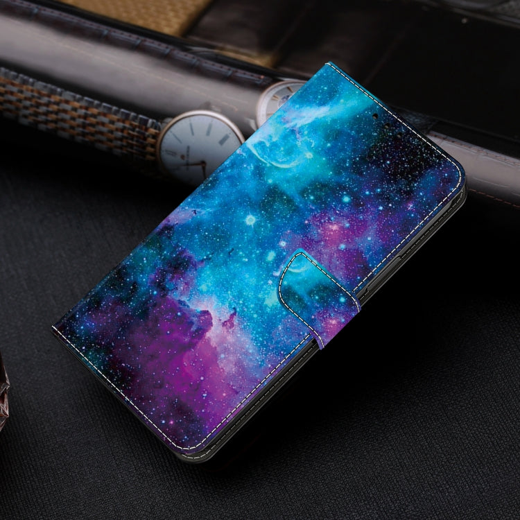 For Google Pixel 9 Pro Crystal Painted Leather Phone case(Starry Sky) - Google Cases by PMC TechLife | Online Shopping South Africa | PMC TechLife | Buy Now Pay Later Mobicred