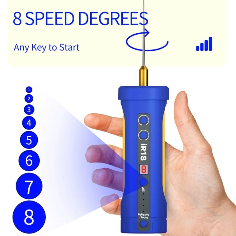 Mechanic IR18 8 Speeds OCA Electric Glue Remover - Dust Remove Tool by MECHANIC | Online Shopping South Africa | PMC TechLife | Buy Now Pay Later Mobicred