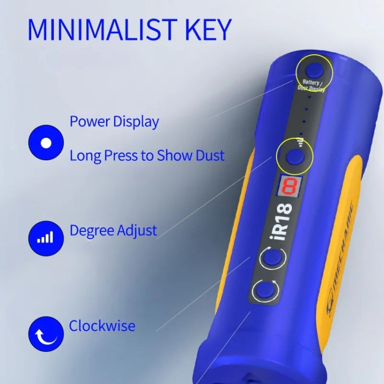 Mechanic IR18 8 Speeds OCA Electric Glue Remover - Dust Remove Tool by MECHANIC | Online Shopping South Africa | PMC TechLife | Buy Now Pay Later Mobicred