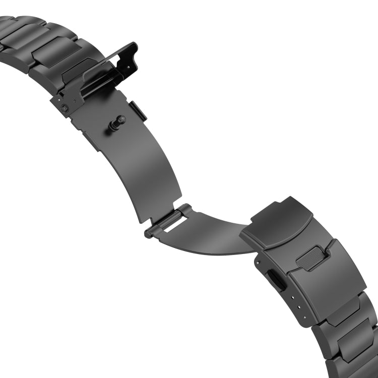 For Apple Watch SE 40mm I-Shaped Titanium Metal Watch Band(Silver) - Watch Bands by PMC TechLife | Online Shopping South Africa | PMC TechLife