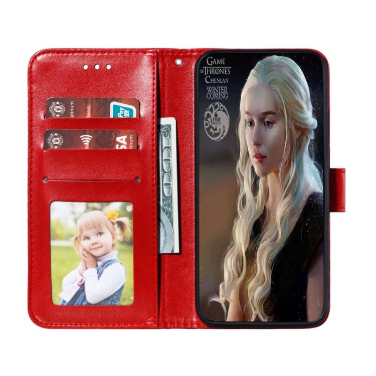 For Google Pixel 9 Pro Sun Mandala Embossing Pattern Phone Leather Case(Red) - Google Cases by PMC TechLife | Online Shopping South Africa | PMC TechLife | Buy Now Pay Later Mobicred