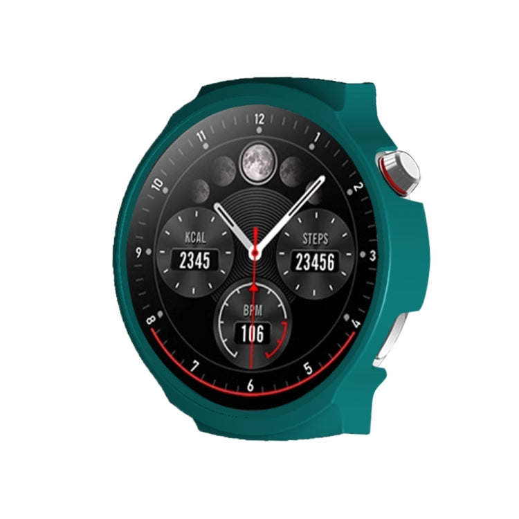 For Aigo Smart Watch V8 Half Coverage PC Watch Protective Case(Dark Green) - Watch Case by PMC TechLife | Online Shopping South Africa | PMC TechLife