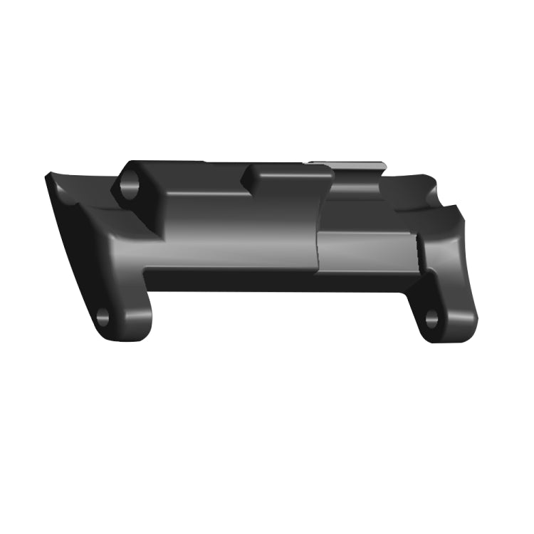 For Huawei Watch D 20mm 1 Pair Metal Watch Band Connector(Black) - Other Accessories by PMC TechLife | Online Shopping South Africa | PMC TechLife