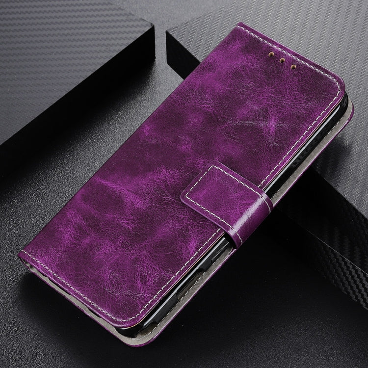 For Google Pixel 9 Retro Crazy Horse Texture Flip Leather Phone Case(Purple) - Google Cases by PMC TechLife | Online Shopping South Africa | PMC TechLife | Buy Now Pay Later Mobicred
