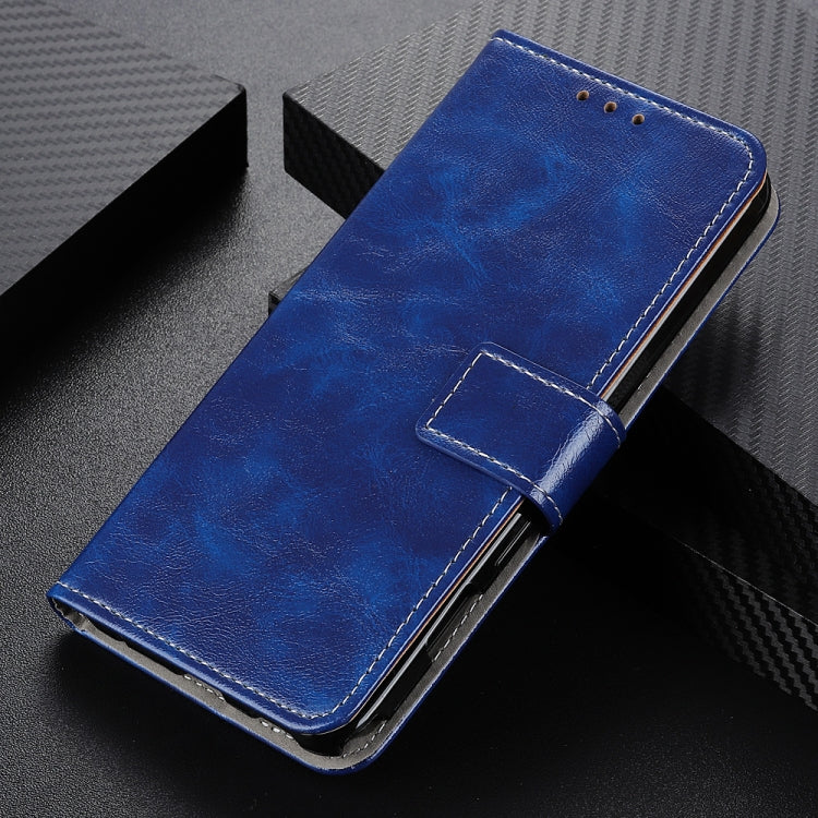 For Google Pixel 10 Pro / 9 Pro Retro Crazy Horse Texture Flip Leather Phone Case(Blue) - Google Cases by PMC TechLife | Online Shopping South Africa | PMC TechLife | Buy Now Pay Later Mobicred
