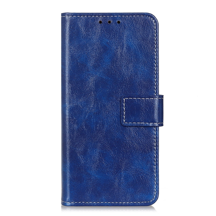 For Google Pixel 10 Pro / 9 Pro Retro Crazy Horse Texture Flip Leather Phone Case(Blue) - Google Cases by PMC TechLife | Online Shopping South Africa | PMC TechLife | Buy Now Pay Later Mobicred
