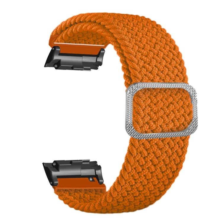 For Huawei Watch D Adjustable Woven Nylon Watch Band(Orange) - Watch Bands by PMC TechLife | Online Shopping South Africa | PMC TechLife