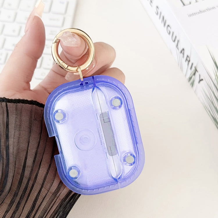 For AirPods Pro 1 Magnetic Clear Armor TPU TWS Earphone Case(Blue) - free shipping - PMC Jewellery - Order now!