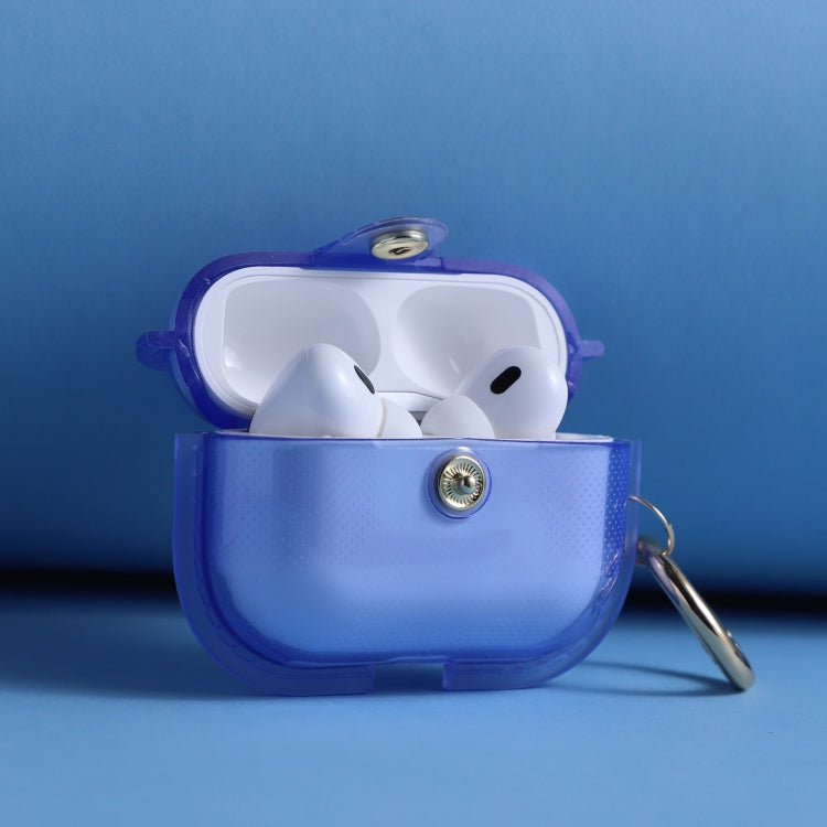 For AirPods Pro 1 Magnetic Clear Armor TPU TWS Earphone Case(Blue) - free shipping - PMC Jewellery - Order now!