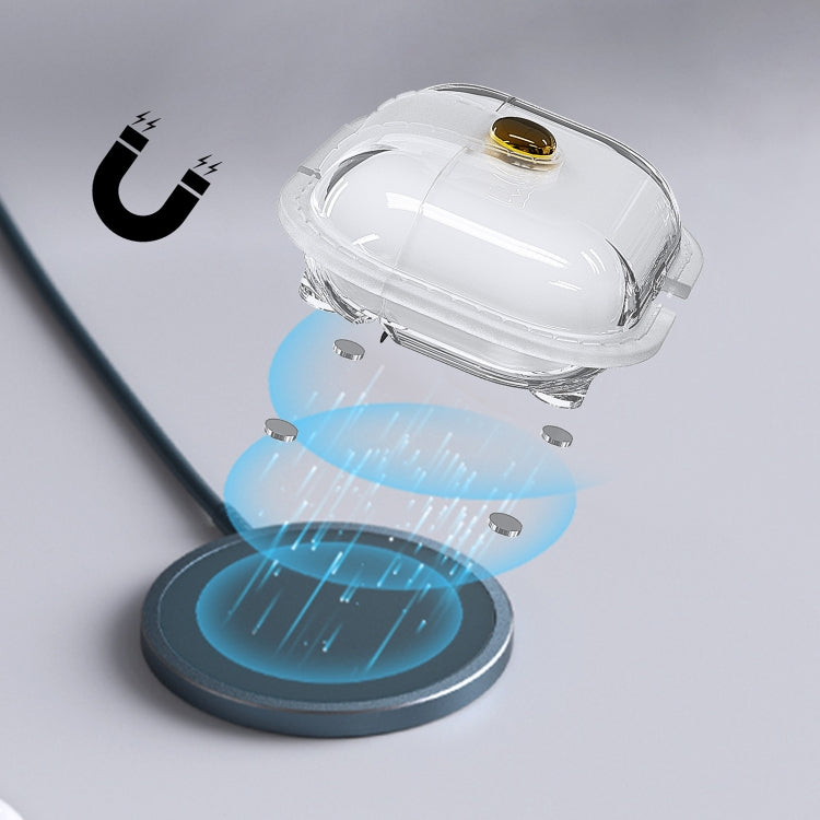 For AirPods Pro 2  Magnetic Clear Armor TPU TWS Earphone Case(Tansparent) - free shipping - PMC Jewellery - Order now!