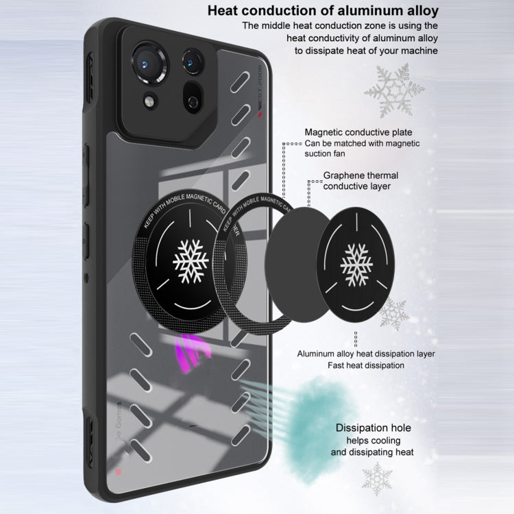 For Asus ROG Phone 8 / 8 Pro imak UX-9A Series Four-corner Airbag Shockproof Heat Dissipation Phone Case - ASUS Cases by imak | Online Shopping South Africa | PMC TechLife | Buy Now Pay Later Mobicred