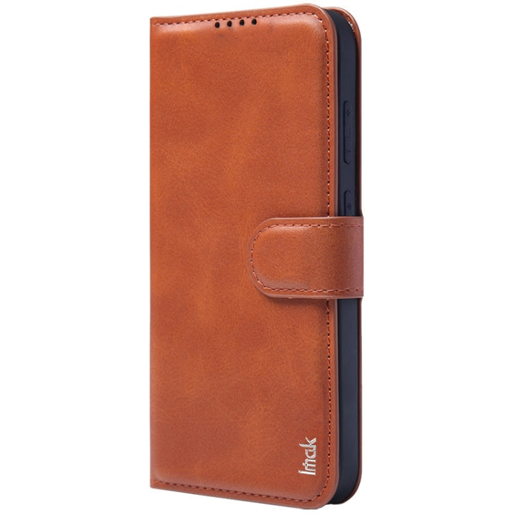 For Samsung Galaxy S24+ 5G IMAK Count Series Flip Leather Phone Case(Brown) - free shipping - PMC Jewellery - Order now!