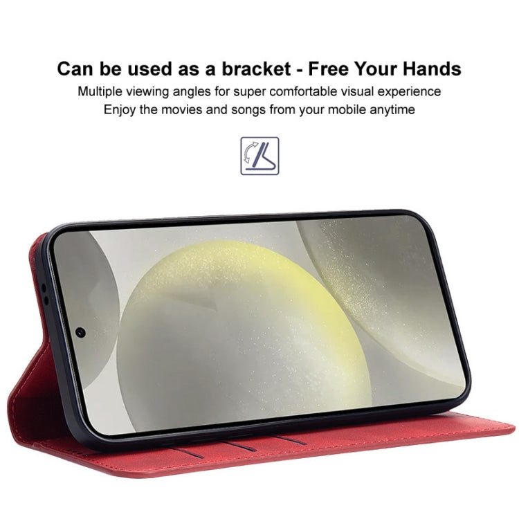 For Samsung Galaxy S24+ 5G IMAK Count Series Flip Leather Phone Case(Brown) - free shipping - PMC Jewellery - Order now!