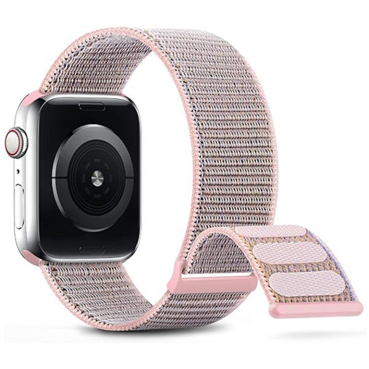 For Apple Watch Series 9 41mm Dual Hook and Loop Nylon Watch Band(Silt) - Watch Bands by PMC TechLife | Online Shopping South Africa | PMC TechLife