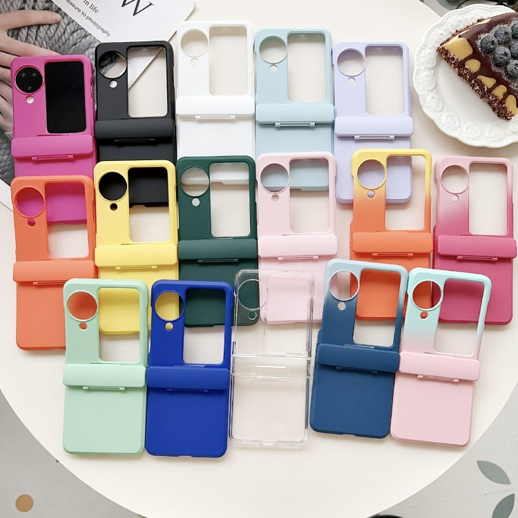 For OPPO Find N3 Flip Skin Feel PC Full Coverage Shockproof Phone Case(White) - free shipping - PMC TechLife - Order now!