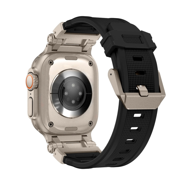 For Apple Watch Series 6 44mm Explorer TPU Watch Band(Titanium Black) - free shipping - PMC TechLife - Order now!