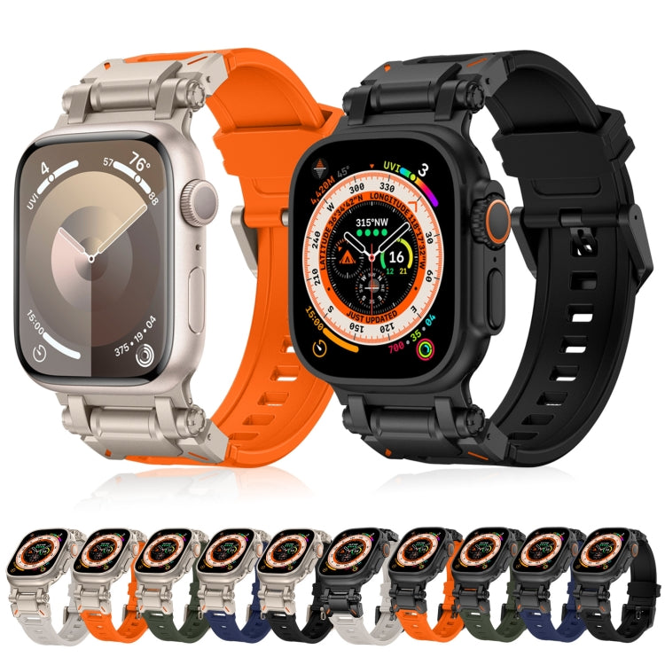For Apple Watch Series 5 44mm Explorer TPU Watch Band(Titanium Orange) - free shipping - PMC TechLife - Order now!