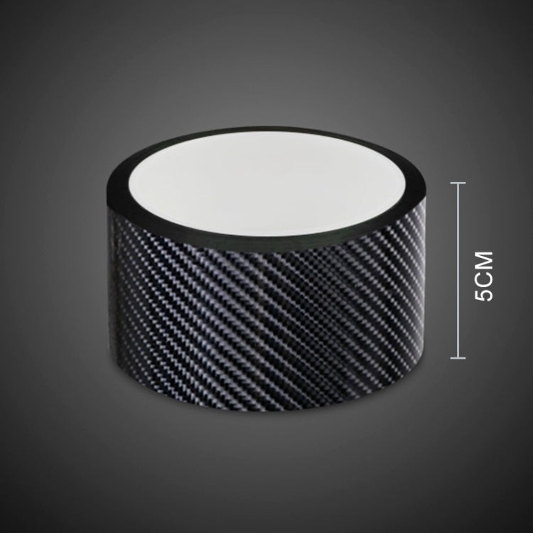 Universal Car Carbon Fiber Door Anti-collision Strip Protection Guards Trims Stickers Tape, Size:5cm x 5m - Anti Collision Sticker by PMC TechLife | Online Shopping South Africa | PMC TechLife