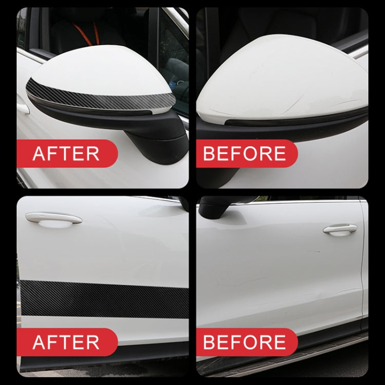 Universal Car Carbon Fiber Door Anti-collision Strip Protection Guards Trims Stickers Tape, Size:5cm x 5m - Anti Collision Sticker by PMC TechLife | Online Shopping South Africa | PMC TechLife