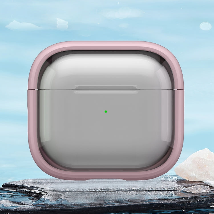 For AirPods 3 TPU Hybrid PC Case with Holder(Pink) - For AirPods 3 by PMC Jewellery | Online Shopping South Africa | PMC Jewellery | Buy Now Pay Later Mobicred