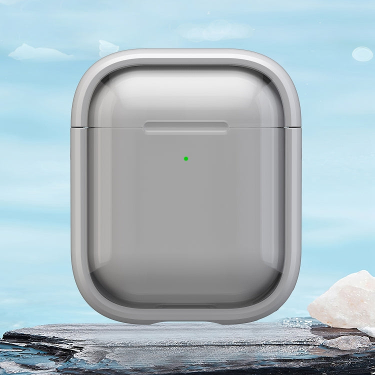 For AirPods 1 / 2 TPU Hybrid PC Case with Holder(Tansparent) - free shipping - PMC Jewellery - Order now!