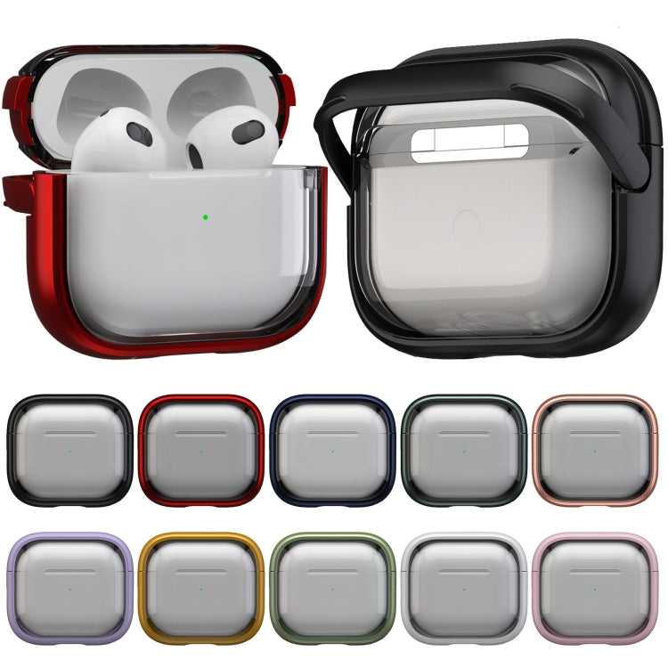 For AirPods 1 / 2 TPU Hybrid PC Case with Holder(Green) - For AirPods 1/2 by PMC Jewellery | Online Shopping South Africa | PMC Jewellery | Buy Now Pay Later Mobicred