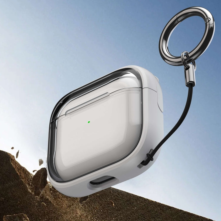 For AirPods Pro 2  TPU Hybrid PC Case with Holder(Tansparent) - For AirPods Pro 2 by PMC Jewellery | Online Shopping South Africa | PMC Jewellery | Buy Now Pay Later Mobicred