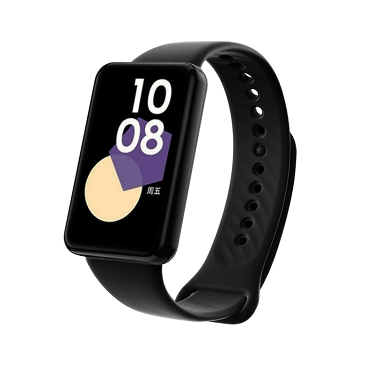 For Honor Band 9 Black Buckle TPU Watch Band(Black) - Watch Bands by PMC TechLife | Online Shopping South Africa | PMC TechLife