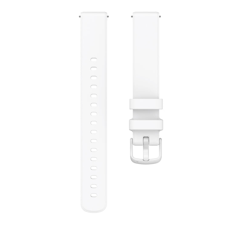 For Garmin Lily 2 Silicone Watch Band Wristband(White) - Watch Bands by PMC TechLife | Online Shopping South Africa | PMC TechLife
