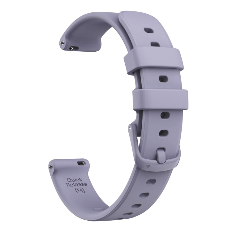 For Garmin Lily 2 Silicone Watch Band Wristband(Roland Purple) - Watch Bands by PMC TechLife | Online Shopping South Africa | PMC TechLife