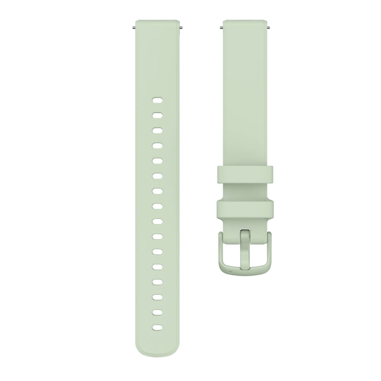 For Garmin Lily 2 Silicone Watch Band Wristband(Light Green) - Watch Bands by PMC TechLife | Online Shopping South Africa | PMC TechLife