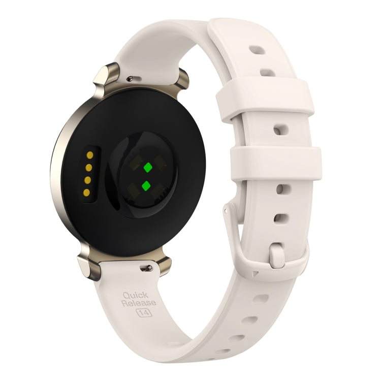 For Garmin Lily 2 Silicone Watch Band Wristband(Starlight Color) - Watch Bands by PMC TechLife | Online Shopping South Africa | PMC TechLife