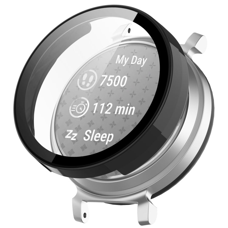 For Garmin Lily 2 PC + Tempered Film Integrated Watch Protective Case(Black) - Watch Cases by PMC TechLife | Online Shopping South Africa | PMC TechLife