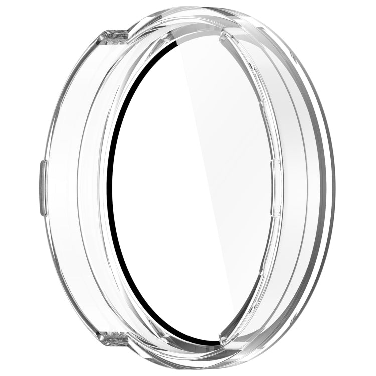 For Garmin Lily 2 PC + Tempered Film Integrated Watch Protective Case(Transparent) - Watch Cases by PMC TechLife | Online Shopping South Africa | PMC TechLife